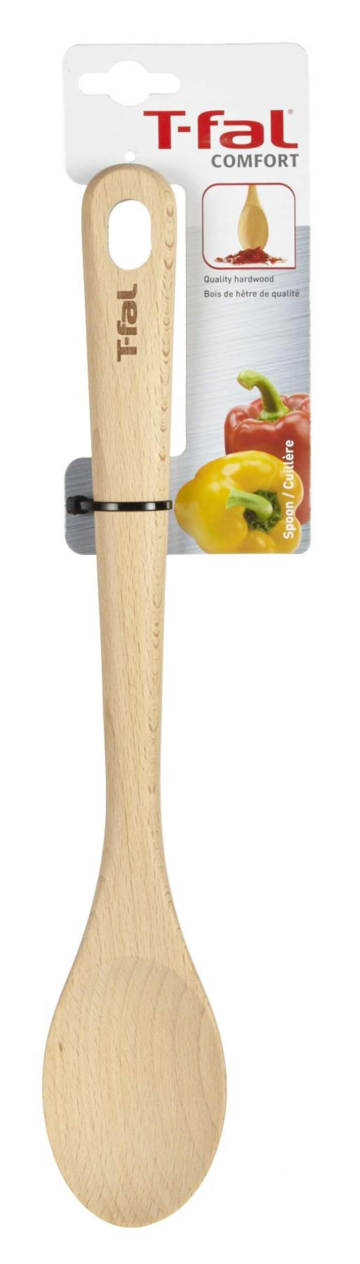 T-fal Wooden Spoon Front_Flat