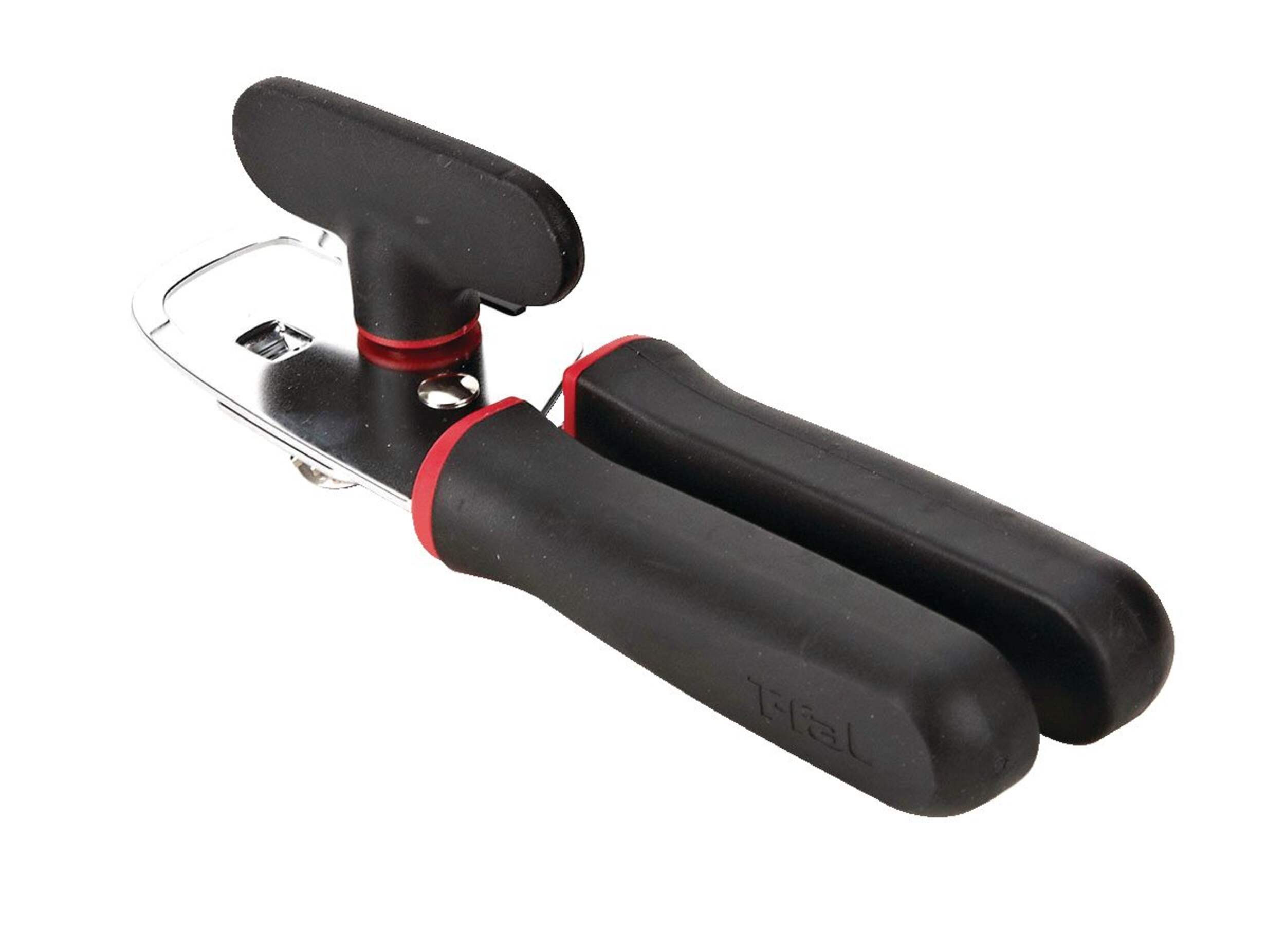 Ouvre-boîte à roue T-Fal en acier inoxydable Back_Angled_Left