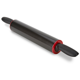 T-fal Non-Stick Plastic Rolling Pin with Weighted Barrel, 21 x 2.6-in Front_Angled_Left
