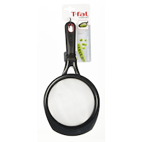 T-fal Plastic Strainer with Stainless Steel Wire Mesh, 6-in Front_Flat