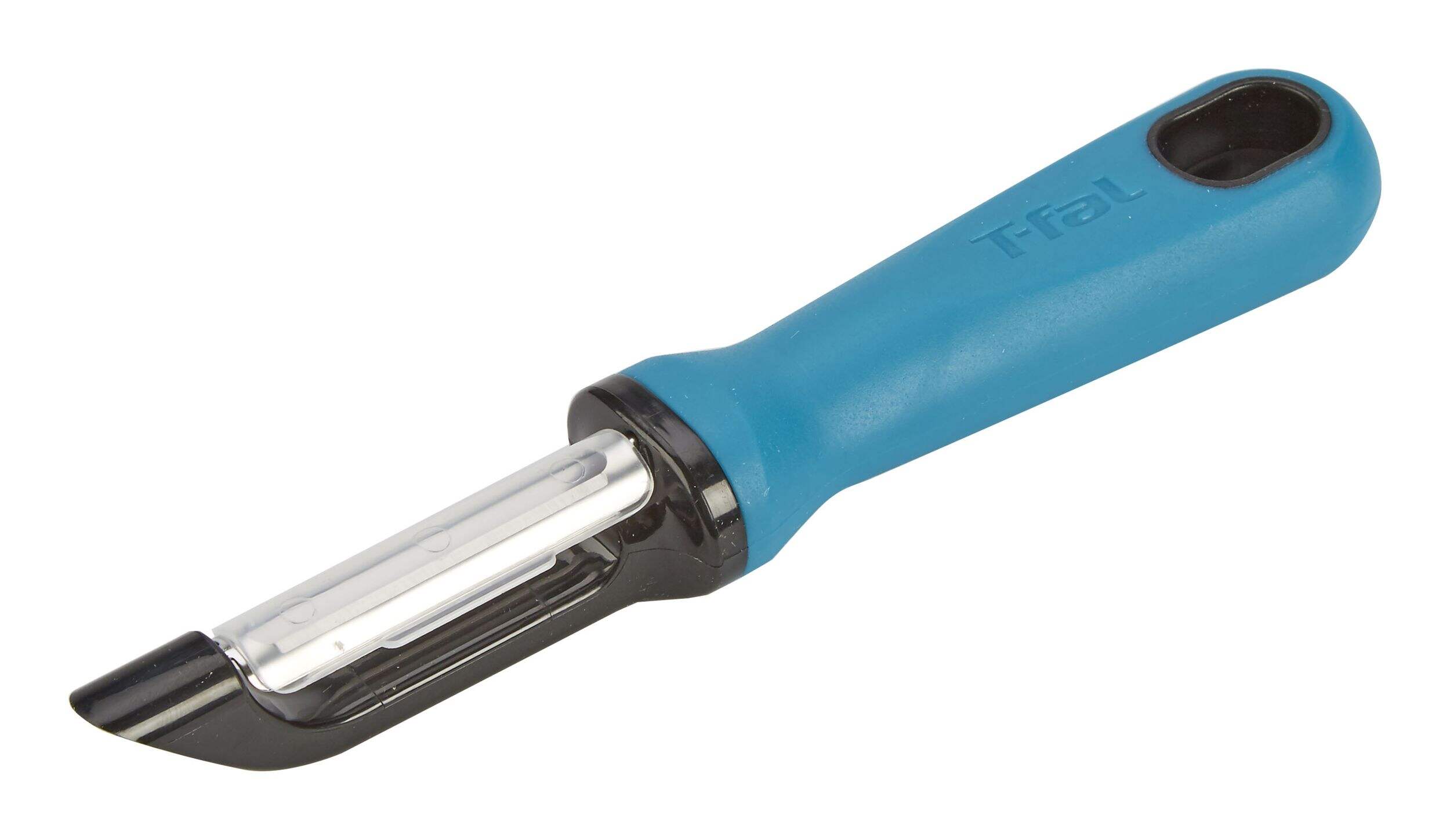 T-fal Stainless Steel Swivel Peeler Front_Angled_Left