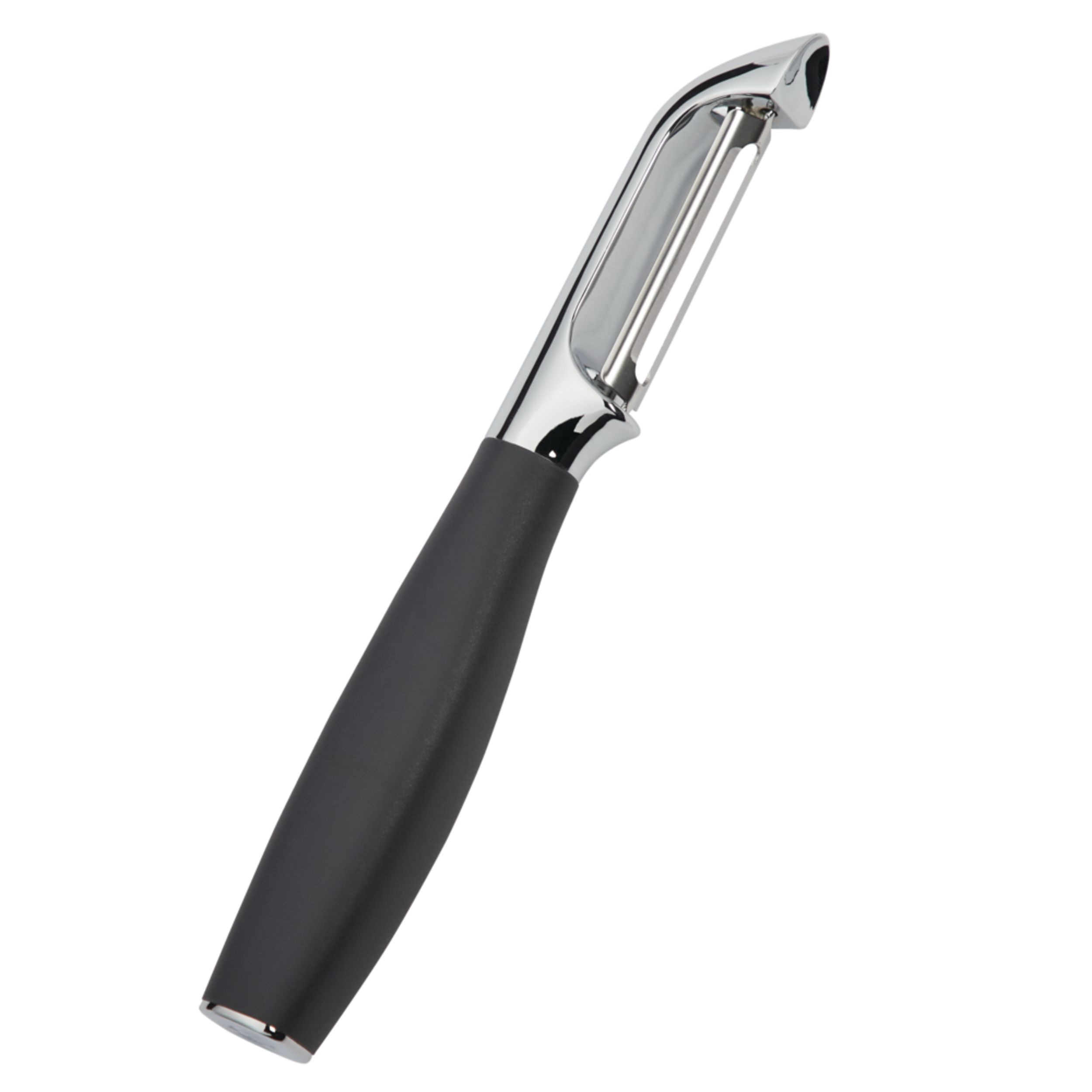 Éplucheur en acier inoxydable PADERNO Front_Angled_Right