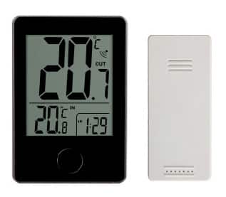 Pack of 5 Stick on Self Adhesive LCD Thermometer 