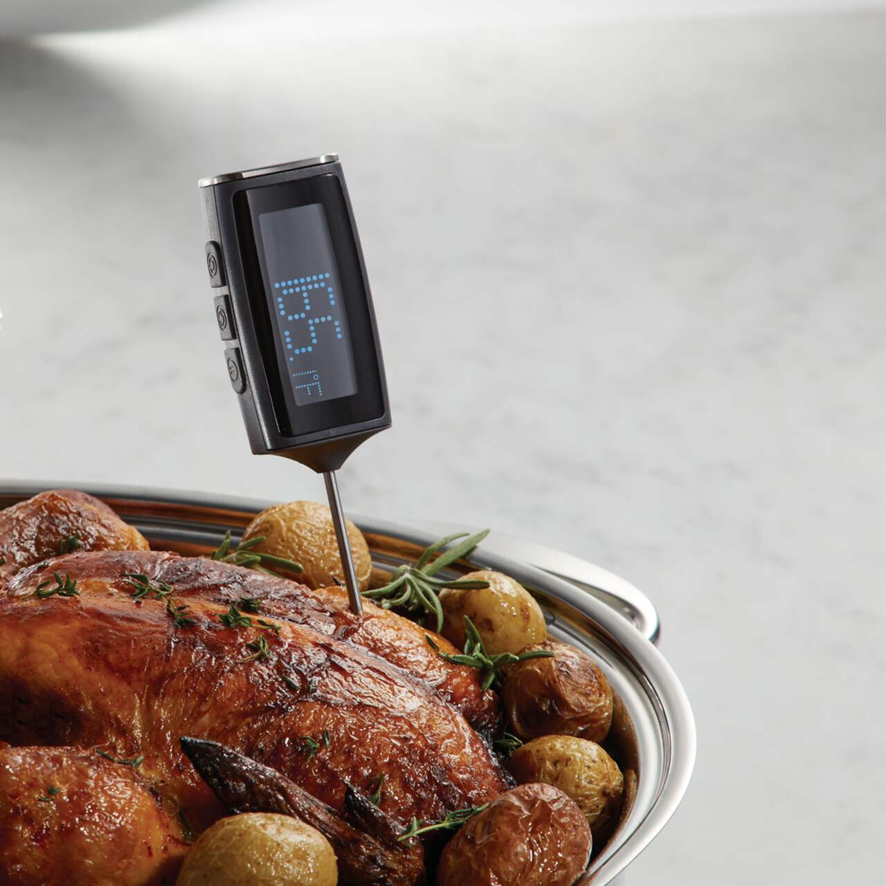 Thermomètre de cuisson numérique à réponse rapide