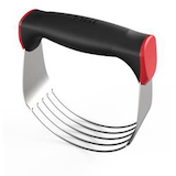 Mélangeur à pâtisserie/coupe-pâte en acier inoxydable T-fal Front_Angled_Left