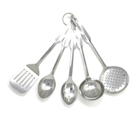 MASTER Chef Stainless Steel Tool Set, 5-pc Overhead_Flat