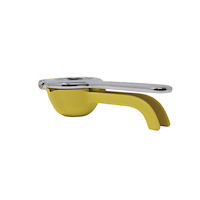 KitchenAid®  No Stress No Mess Aluminum Citrus Press, Yellow  Front_Three_Fourths_Angled_Right