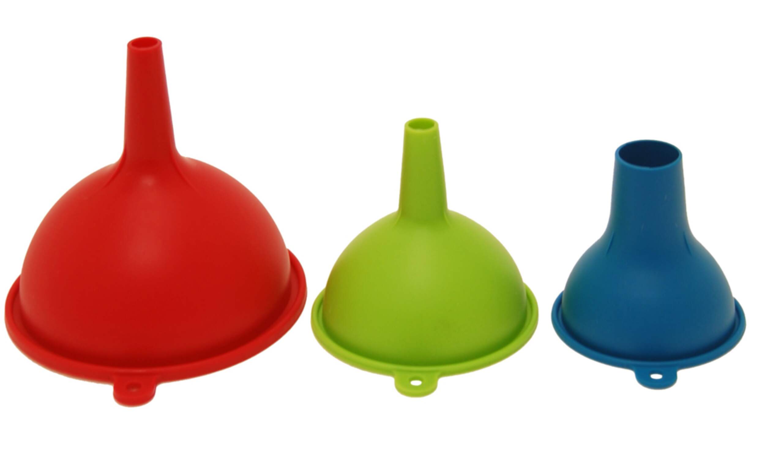 Entonnoirs en silicone Starfrit, paq. 3 Front_Elevated