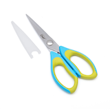 MASTER Chef Carbon Stainless Steel Kitchen Shears, Assorted Overhead_Plunge