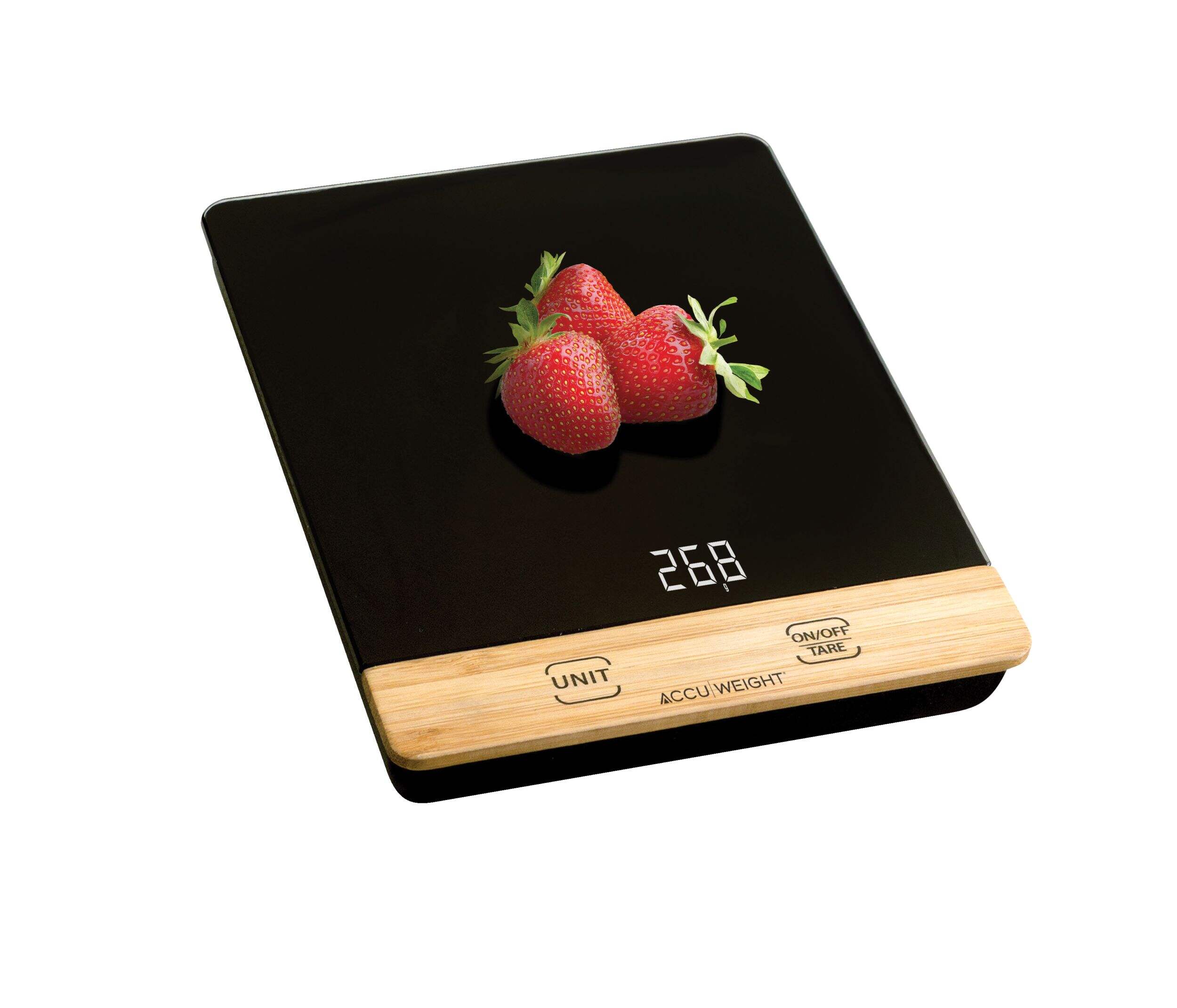 Accuweight Digital Kitchen Scale, 5-kg Overhead_Plunge