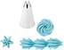 Wilton Plastic Dessert Decorator Plus Decorating Tool Set, 8-pc Front_Elevated
