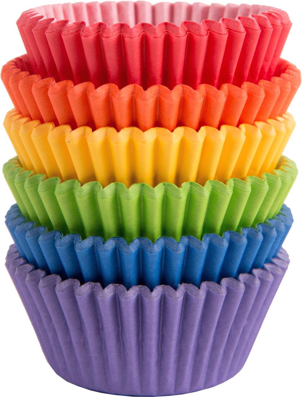 Rainbow Cupcake Liners, 150-Count