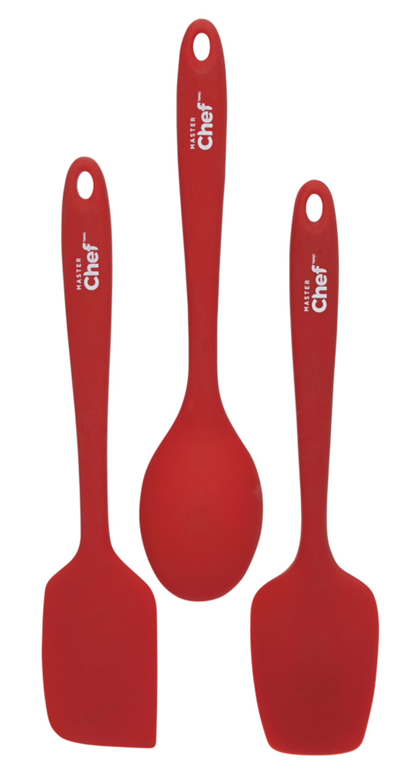 MASTER Chef Mini Piece Silicone Tool Set, 3-pc Front_Flat