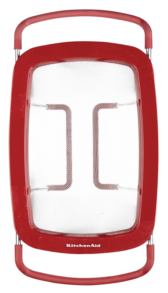 KitchenAid Metal Expandable Colander, Red, 3.78L Canadian Tire