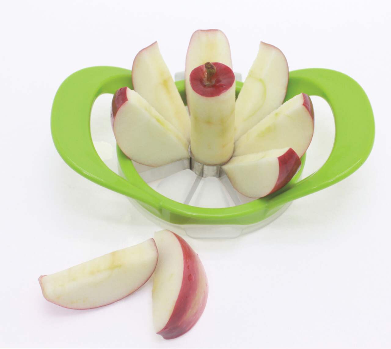 Doodadeals Apple Slicer Wedges - Acier inoxydable - Vide pomme