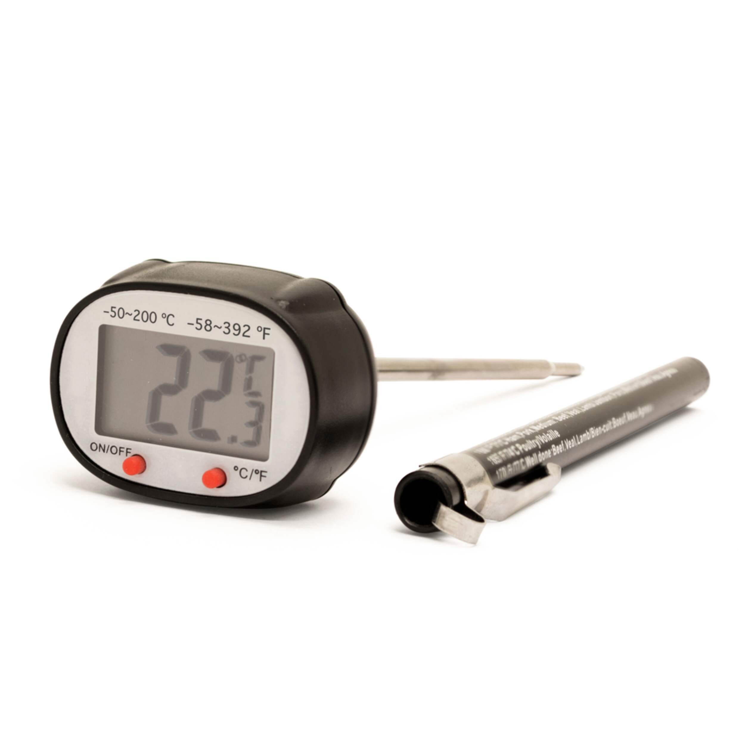 Starfrit  Digital Thermometer  Front_Three_Fourths_Angled_Left