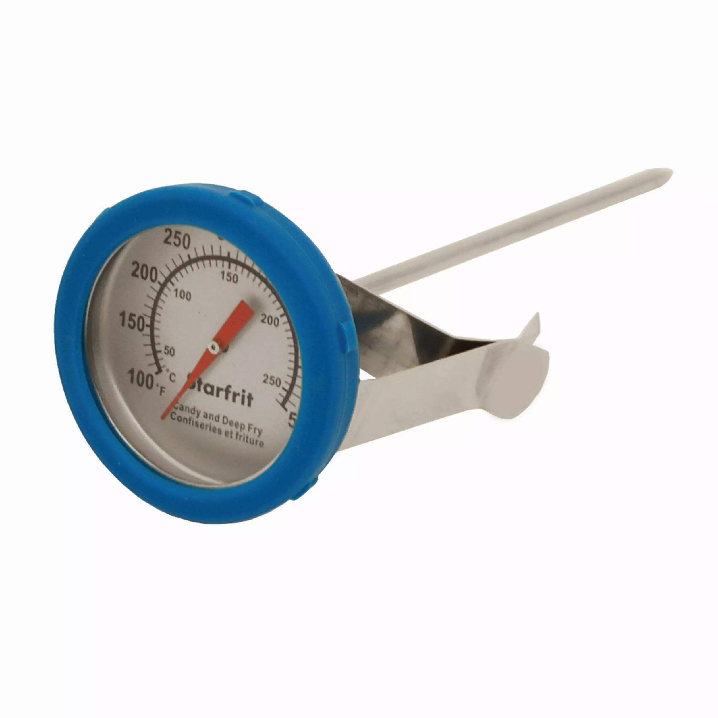 Thermomètre à friture en silicone Starfrit Front_Three_Fourths_Angled_Left
