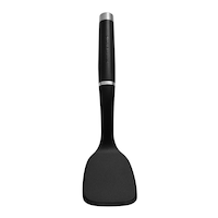 Spatule courte en nylon KitchenAid Gourmet, crème d'amande Front_Flat