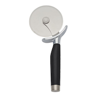 Roulette à pizza KitchenAid Gourmet en acier inoxydable, noir