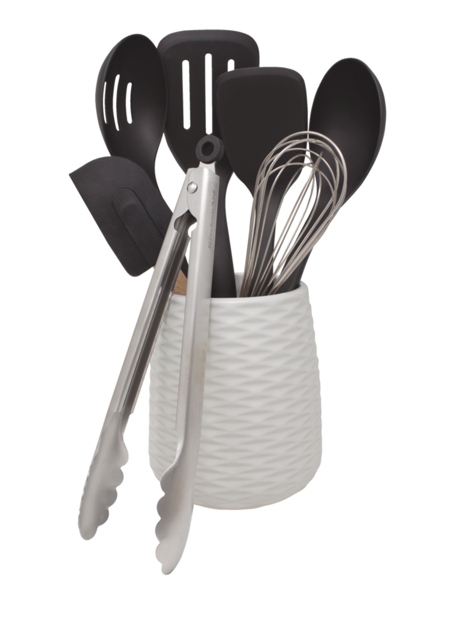1 PCS Porte-cuillère en acier inoxydable, support d'ustensiles de cuisine  pour le lave-vaisselle