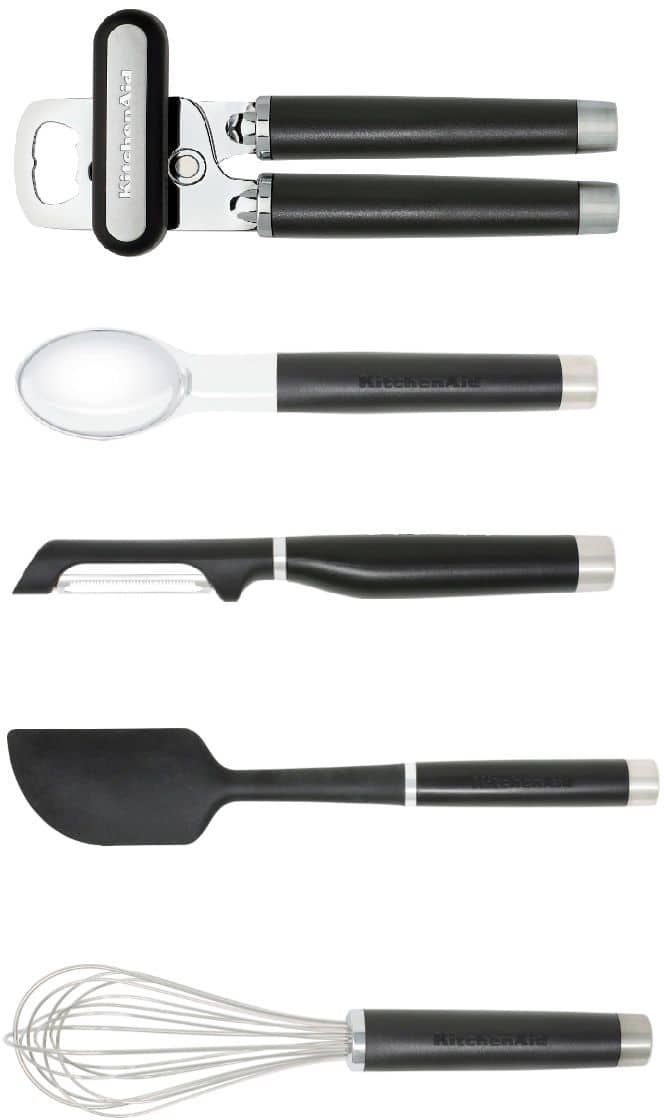 KitchenAid - Tool and Gadget 15-Piece Set - Black