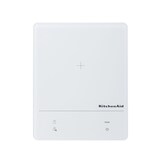 KitchenAid Waterproof Digital Kitchen & Food Scale, White, 11-lb/ 5-kg Front_Flat