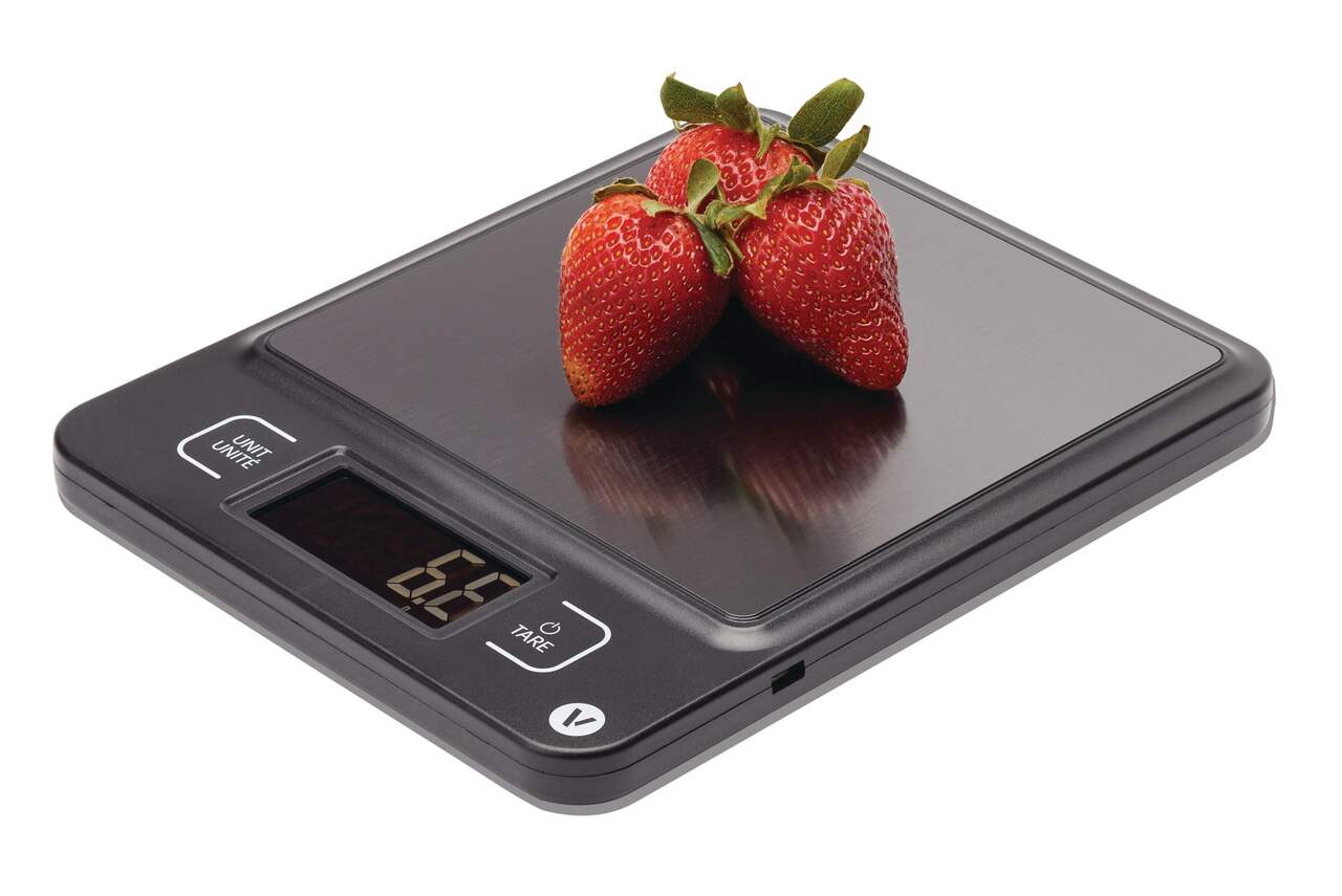 Multi-Functional Sleek Glass Digital Food Scale, Black - On Sale - Bed Bath  & Beyond - 28116844