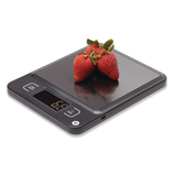 Vida by PADERNO USB Rechargeable Kitchen Scale, 11-lb Front_Angled_Left