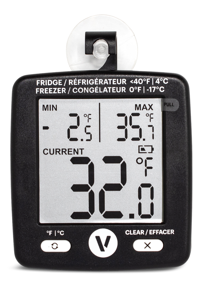Vida by PADERNO Digital Fridge/Freezer Thermometer Canadian Tire