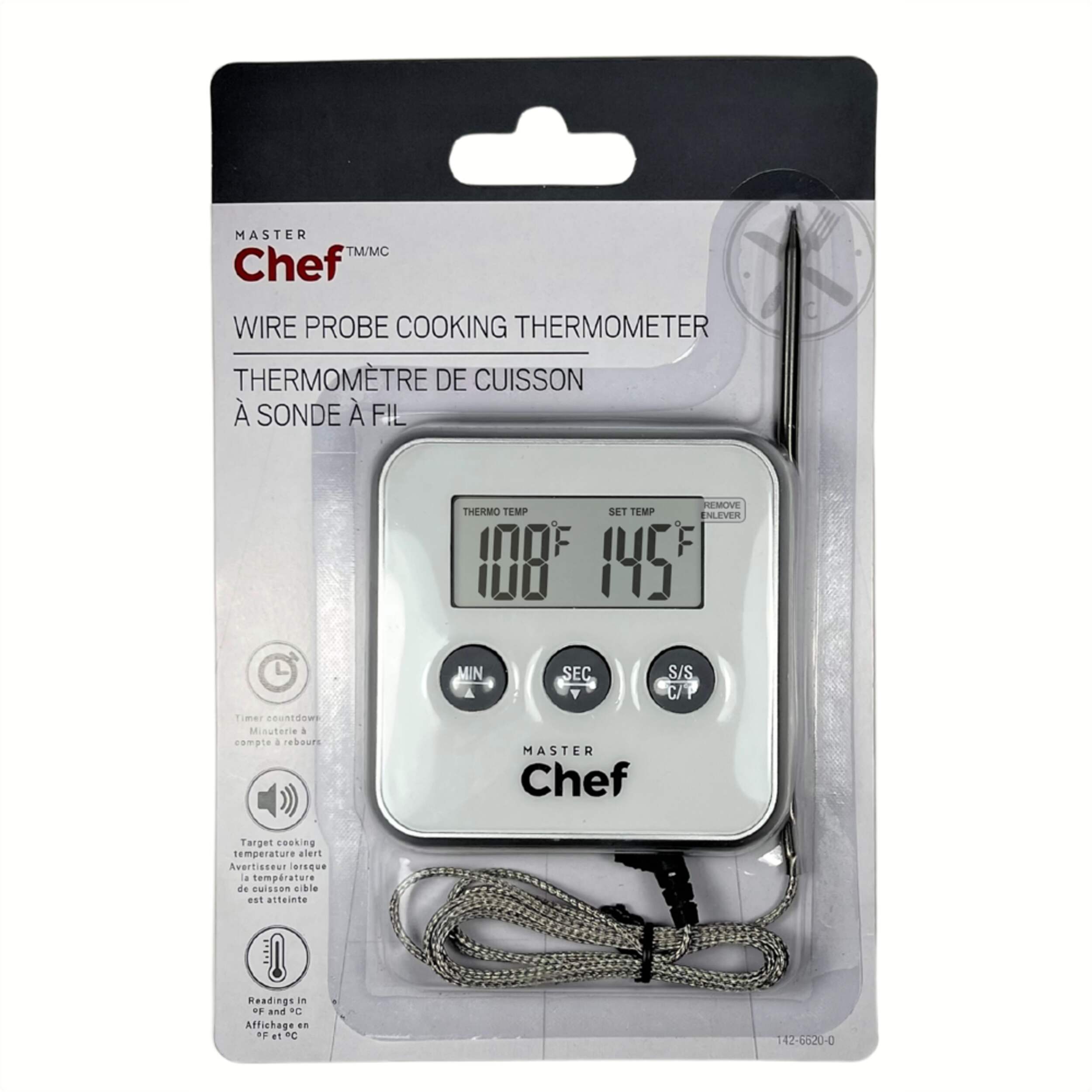 MASTER Chef Wired Cooking Thermometer Canadian Tire