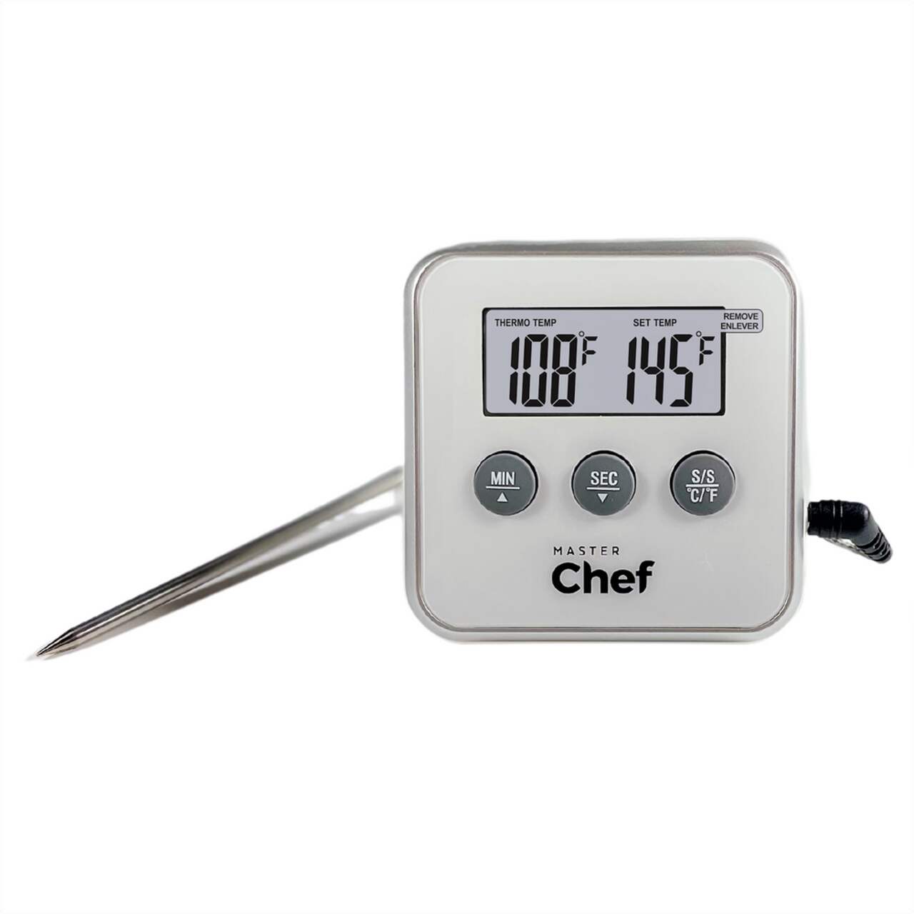 Thermomètre à viande et volaille MASTER Chef avec petit cadran