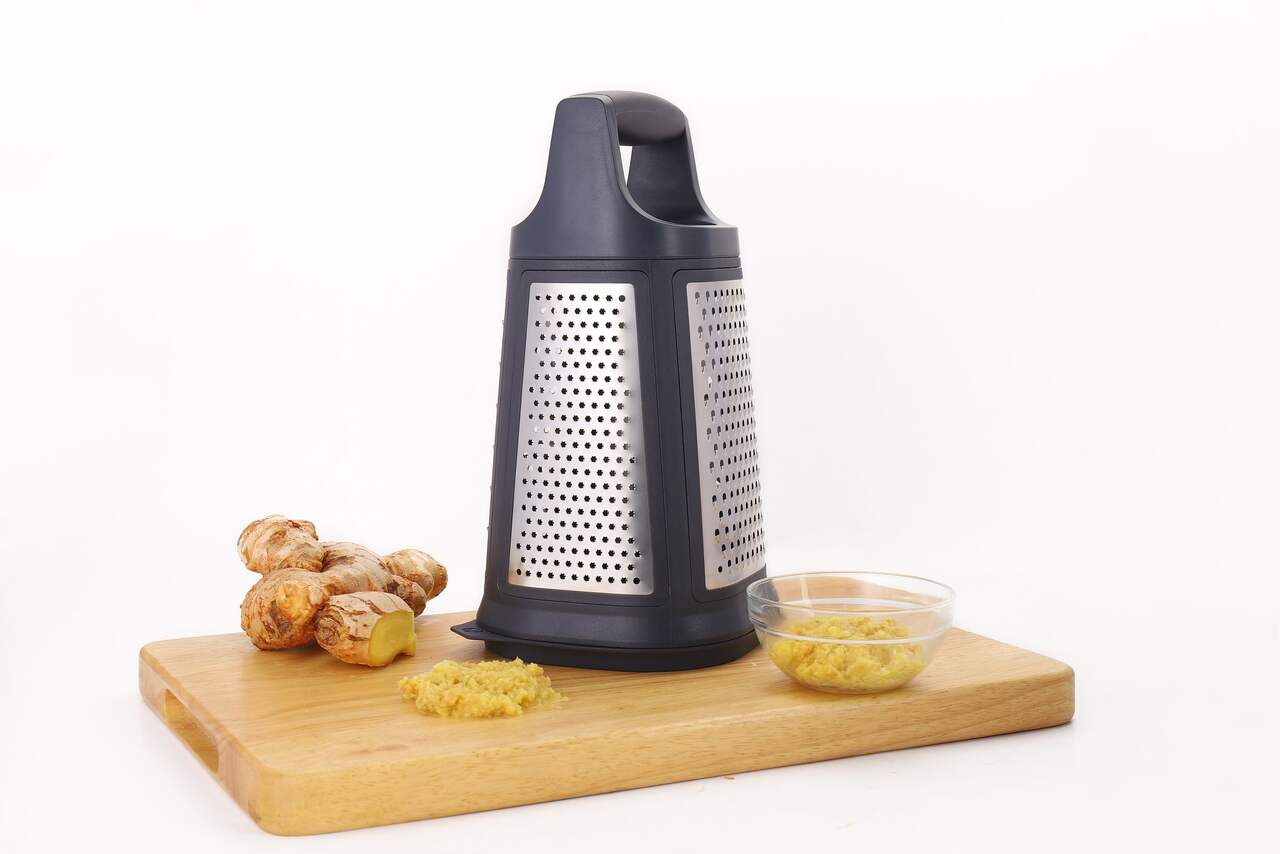 Paderno All Stainless Steel Coarse Cheese Grater, 11.03 48278-20