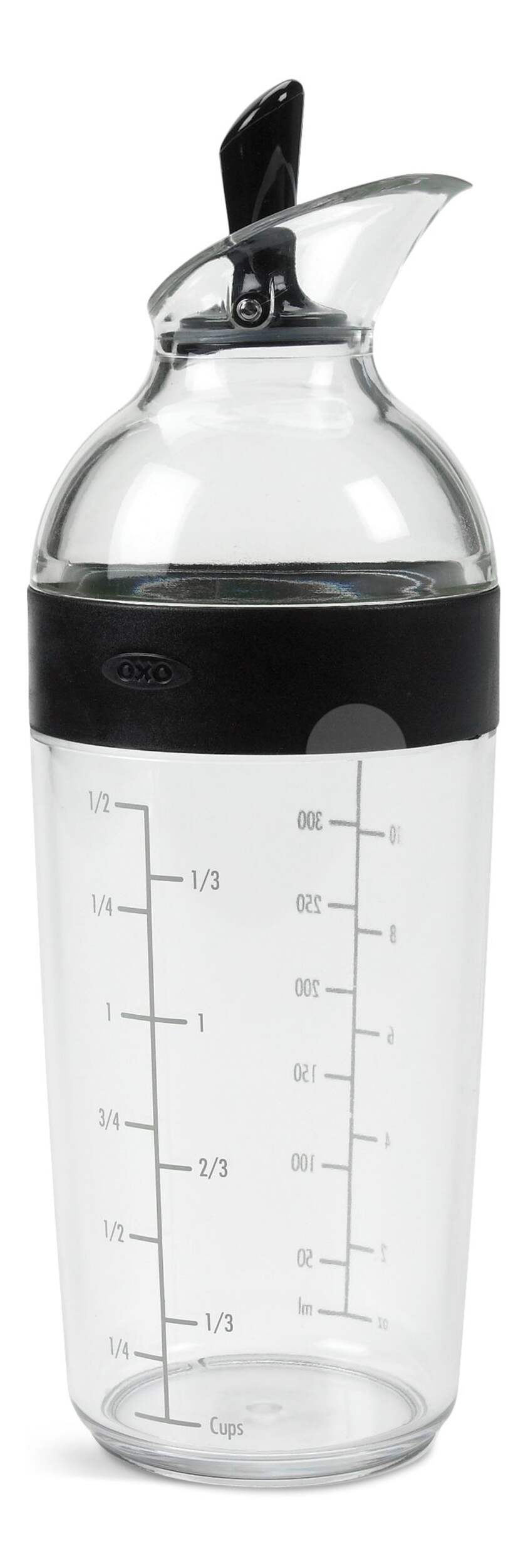 OXO Good Grips Dressing Bottle, Large Front_Three_Fourths_Angled_Right