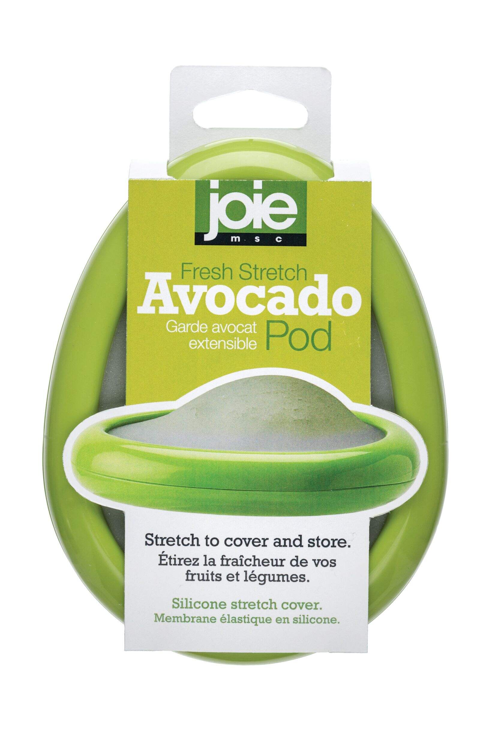 Joie Avocado Stretch Pod Front_Flat