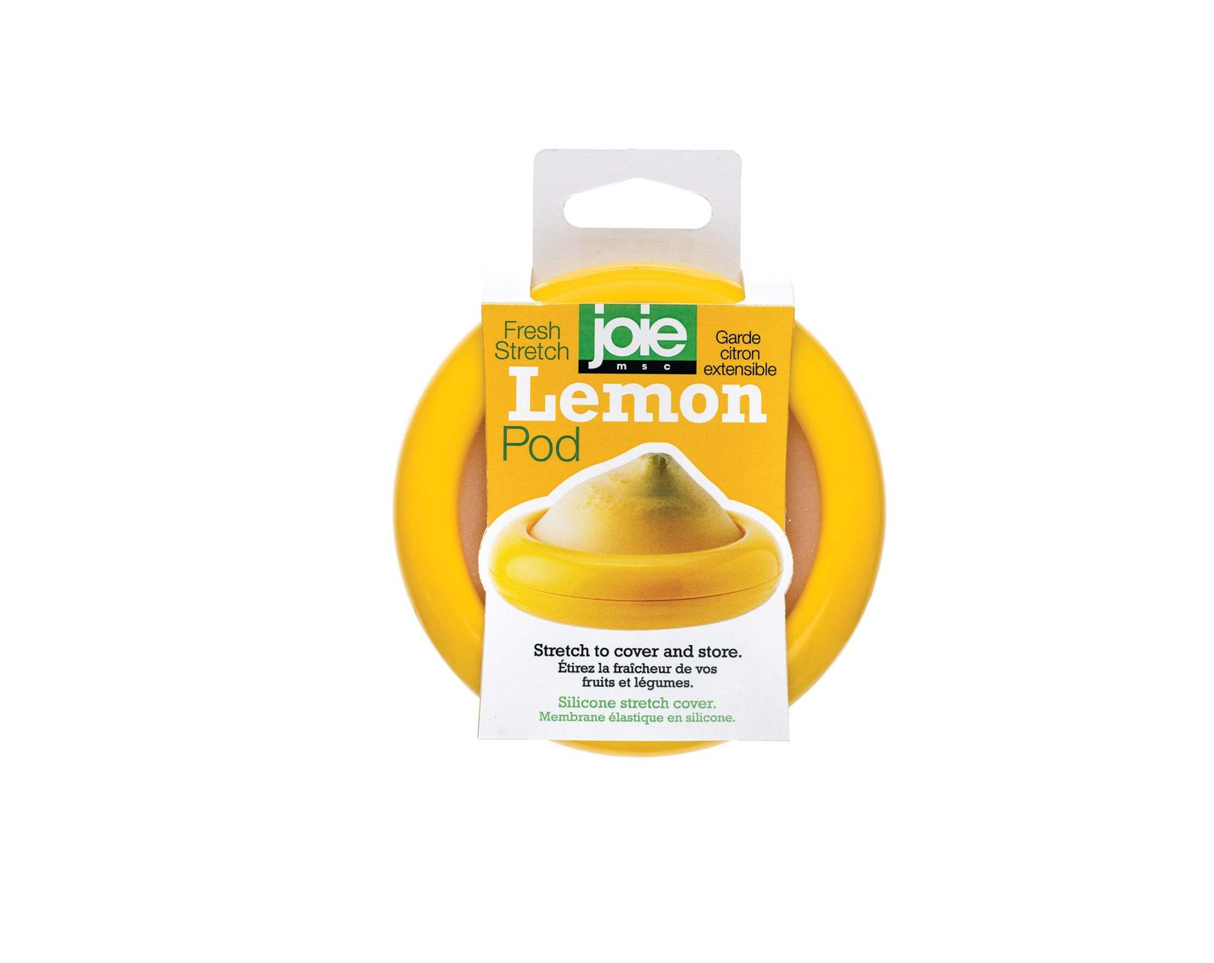 Joie Lemon Stretch Pod Front_Flat