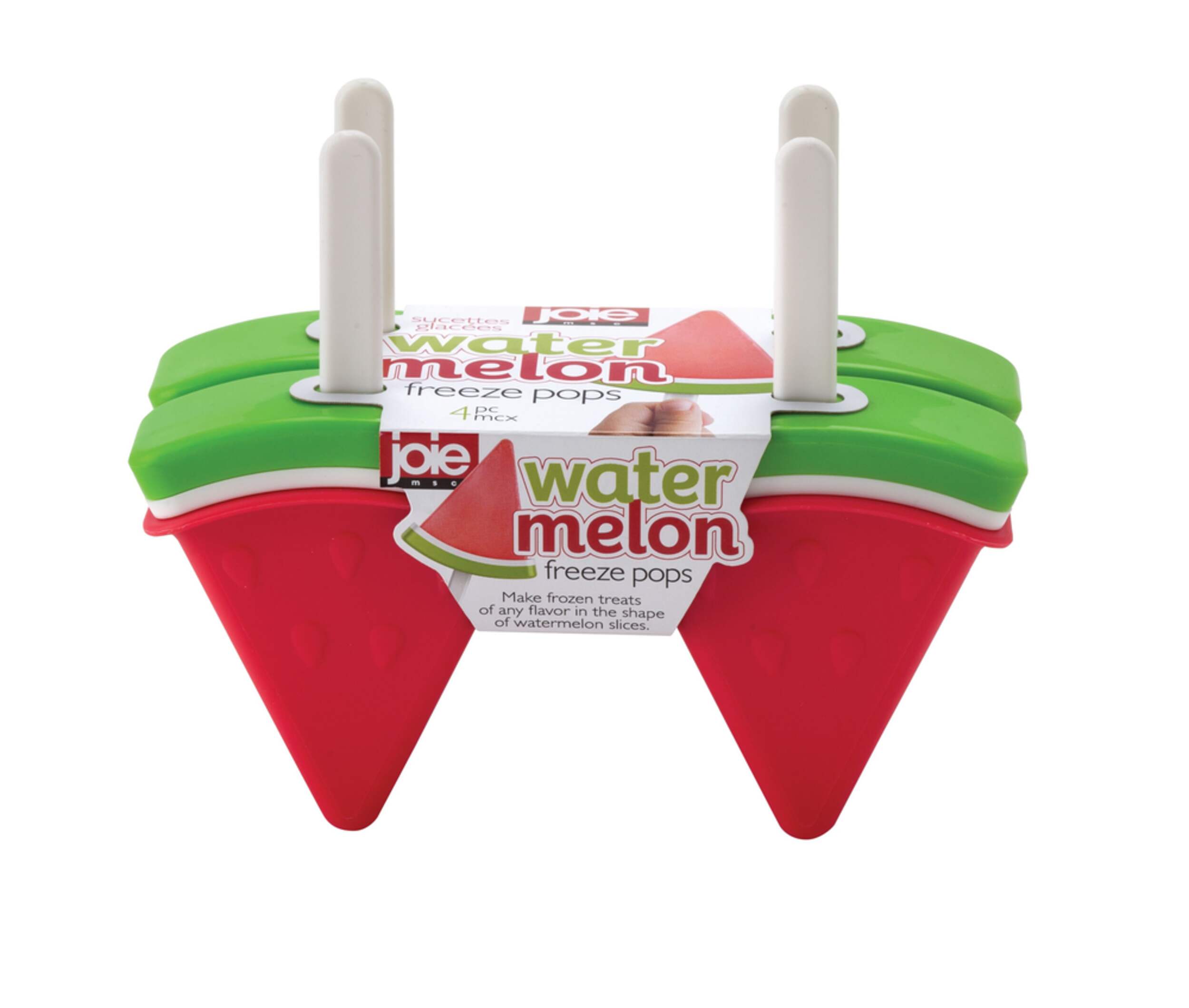 Joie Watermelon Freeze Pop Mold Front_Elevated