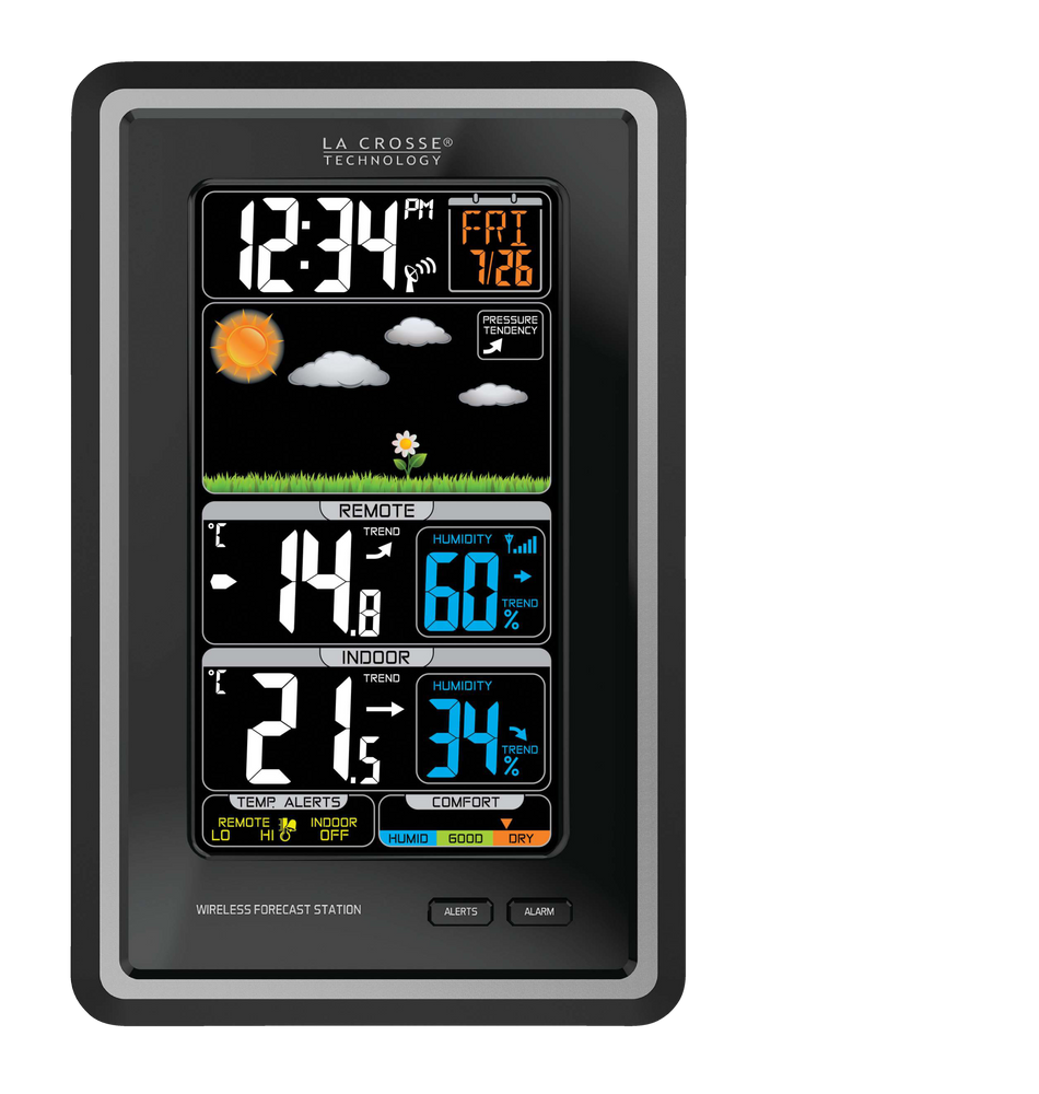 La Crosse Deluxe Colour Display Weather Station Canadian Tire