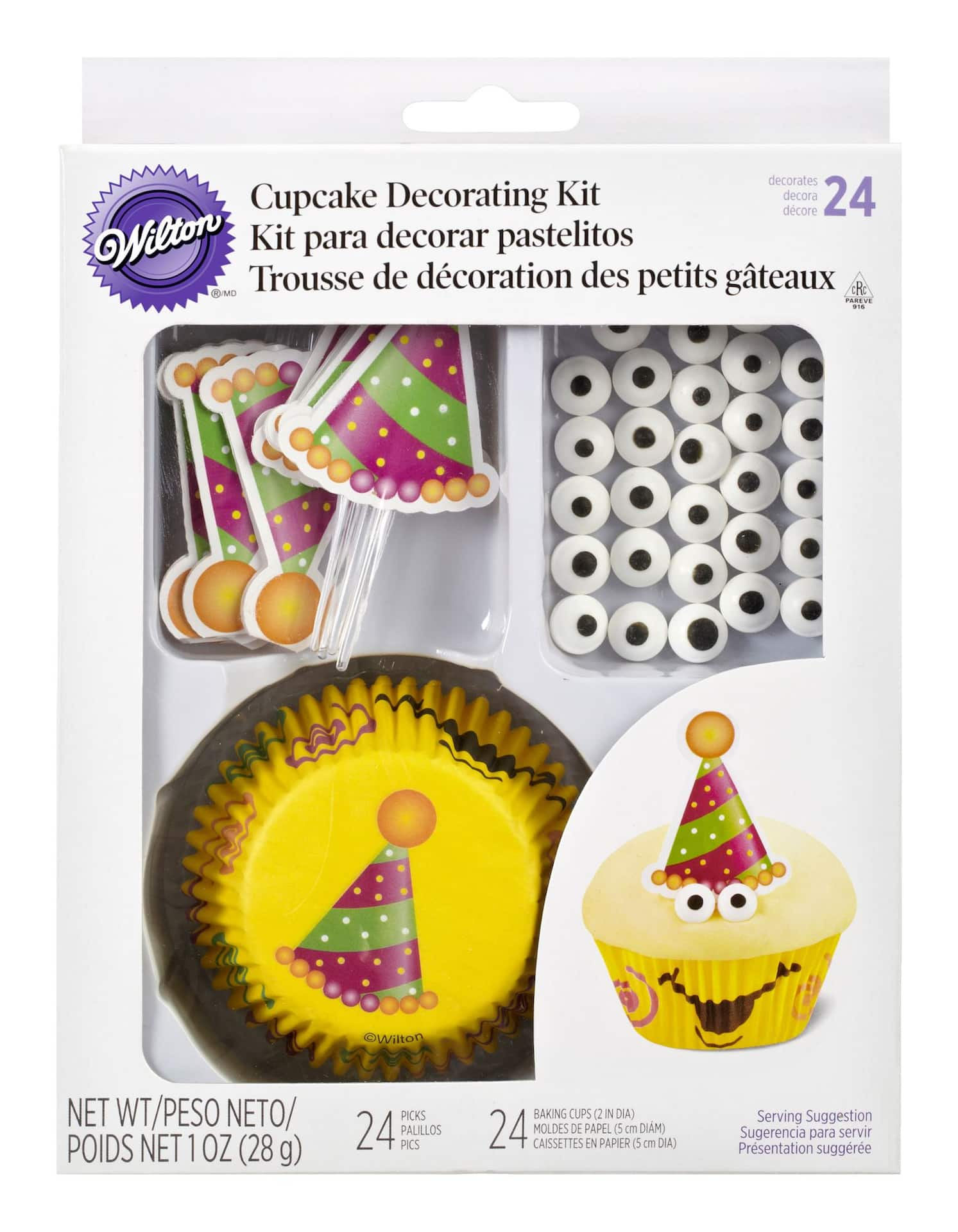 Caissettes à cupcakes Cars - 25 pcs - Dekora