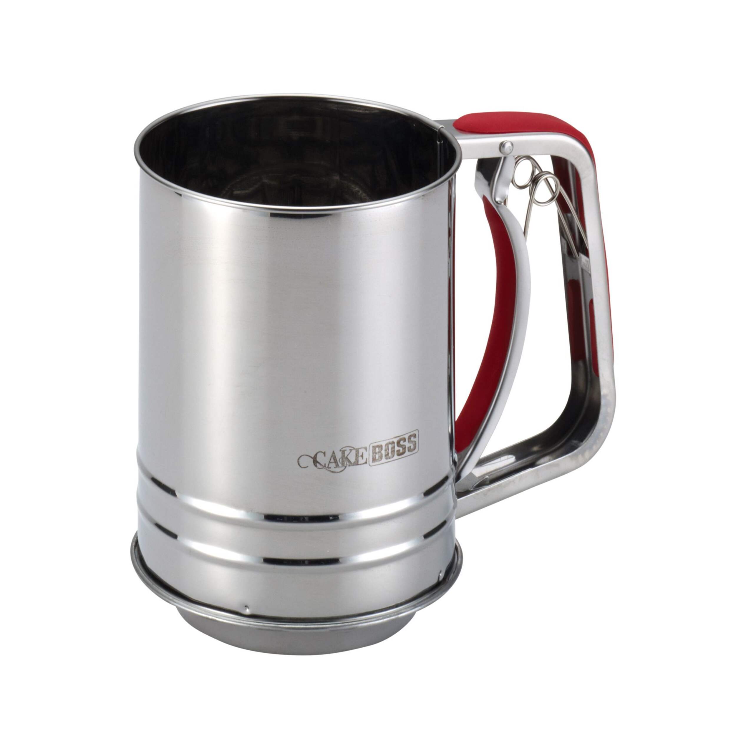 Cake Boss Flour Sifter Front_Three_Fourths_Angled_Left