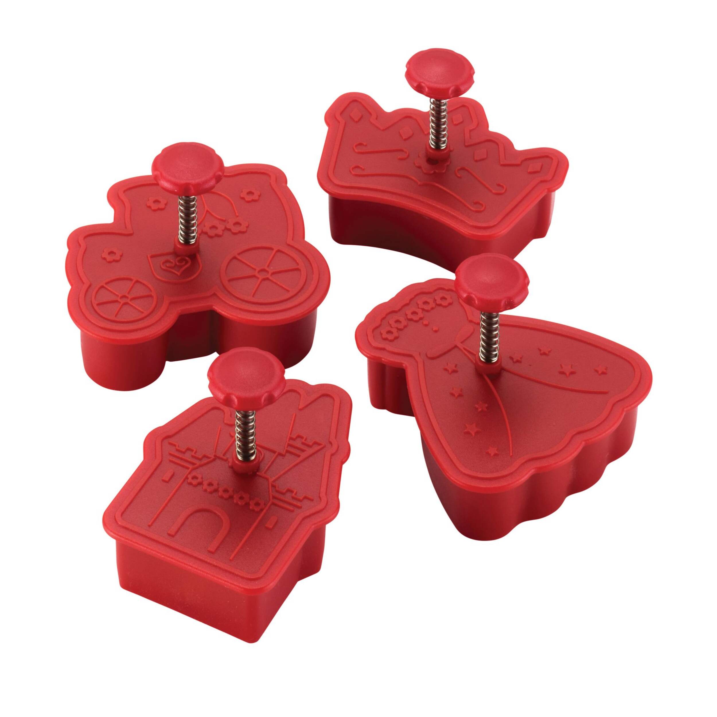 Cake Boss Princess Presses, 4-pc Composite_or_Mixed