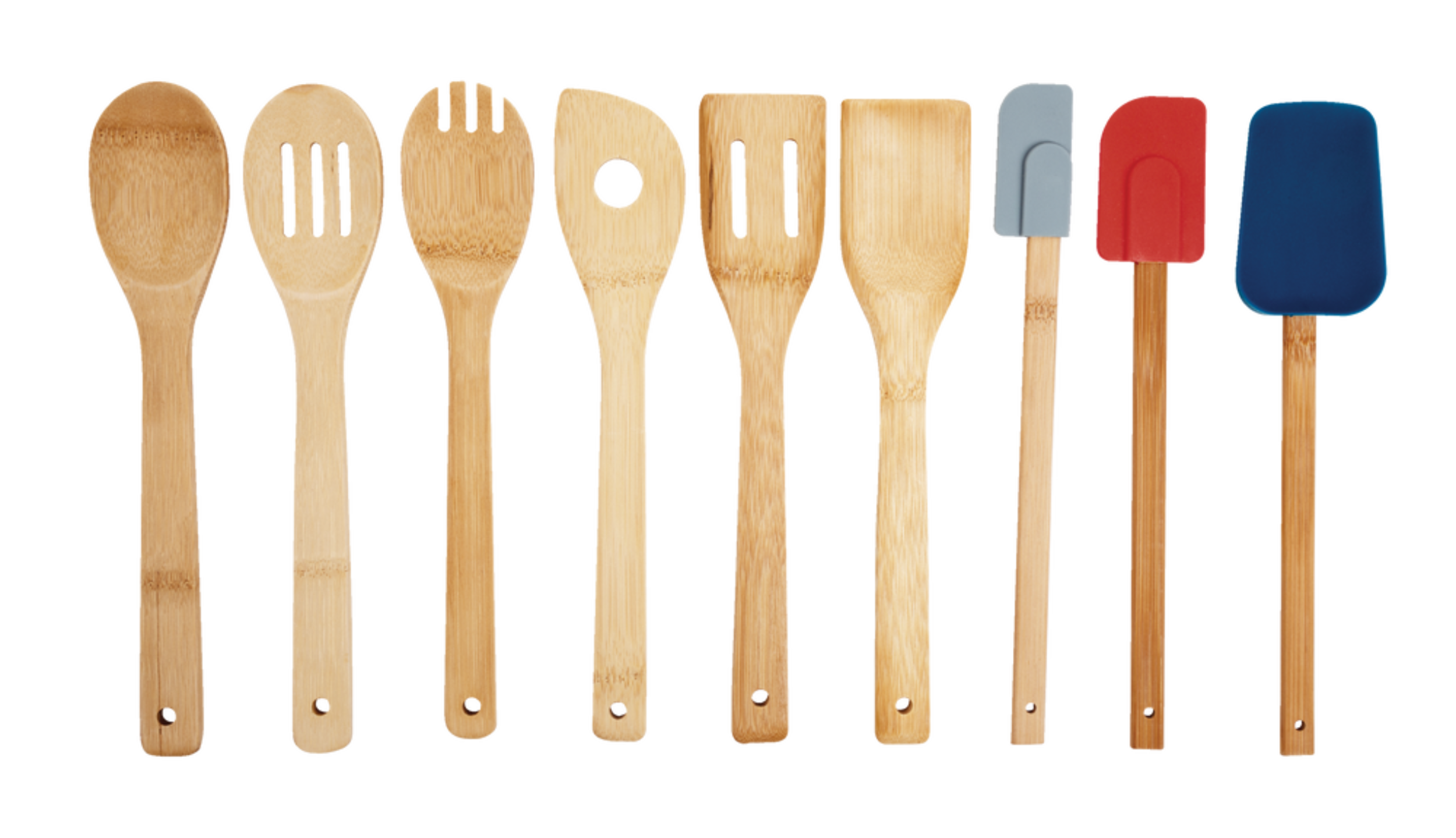 Ustensiles MASTER Chef, paq. 9 Overhead_Flat