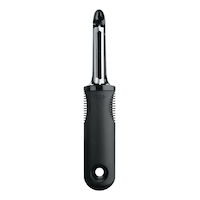 OXO Good Grips Stainless Steel Peeler, Black Front_Flat