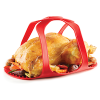 MASTER Chef Non-Stick Silicone Turkey Lifter Front_Three_Fourths_Angled_Left