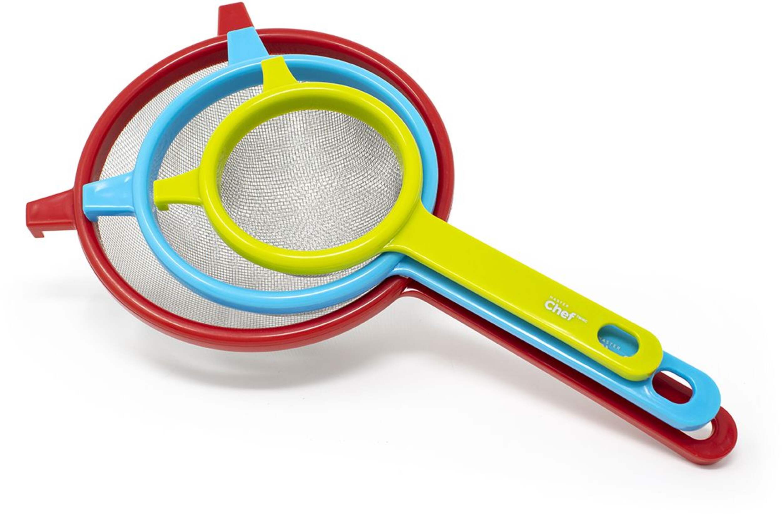 MASTER Chef Mesh Strainer Set, 3-pc Front_Angled_Left