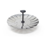 MASTER Chef Stainless Steel Steamer Basket Front_Elevated