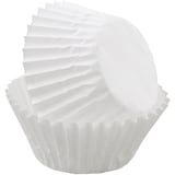 Wilton Mini Paper Baking Cups, White, 100-pk Composite_or_Mixed