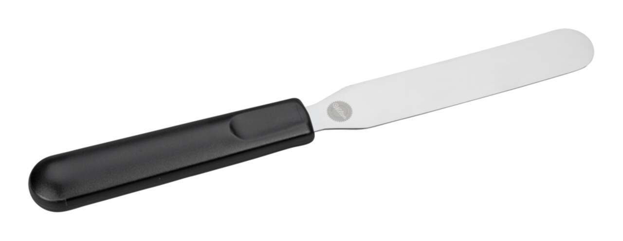 Straight Spatula, Stainless Steel Blade, Plastic Handle, 11 inch - Wilton
