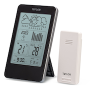 Taylor Wireless Weather Station Thermometer with Barometer