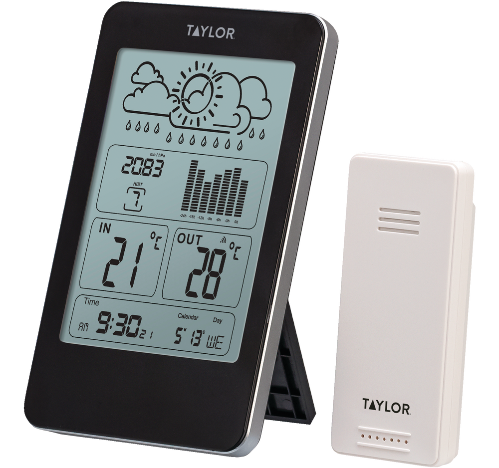 Taylor Wireless Weather Station Thermometer with Barometer Canadian Tire