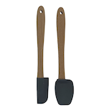 Mini spatules en bois de hêtre MASTER Chef, paquet de 2 Front_Flat